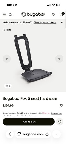 Bugaboo fox renew hardware - bugaboo,