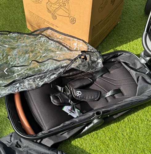 Bugaboo black pushchair seat - black,