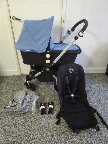 Bugaboo cameleon3 black ice - black, &