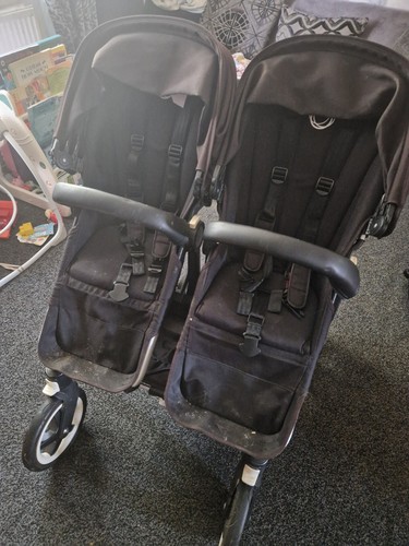 Bugaboo donkey twin black - donkey,